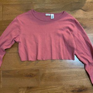 Cropped Women's Long Sleeve, Y2K